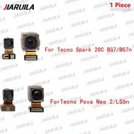 For Tecno Spark 20C BG7/ BG7n Pova Neo 2 LG6n Rear Back Main Camera Module And Front Camera Module F