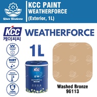 KCC PAINT Weatherforce (96113 [Washed Bronze], Exterior Paint, 1L)