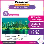 Panasonic 4K Android Smart LED TV 50 55 65 Inch [ TH-50LX650K TH-55LX650K TH-65LX650K ]