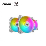 【TUF GAMING 金牌電源供應器任搭華碩主機板or顯卡買就送 TUF GAMING TF120 ARGB 3風扇 黑/白任選】-白色