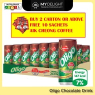 1 Carton = 24 Can Oligo Chocolate Drink Ready To Drink SG Ready Stock MyDelight Milo Cadbury Chocolate Drink