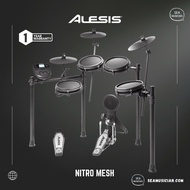 ALESIS NITRO MESH ELECTRONIC DRUM KIT DIGITAL DRUM (NITRO KIT MESH/ DRUMSET/ E DRUM )