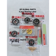 Bearing Laher Gardan Set 5Pics Mio j, Fino fi, Soul GT,113/115
