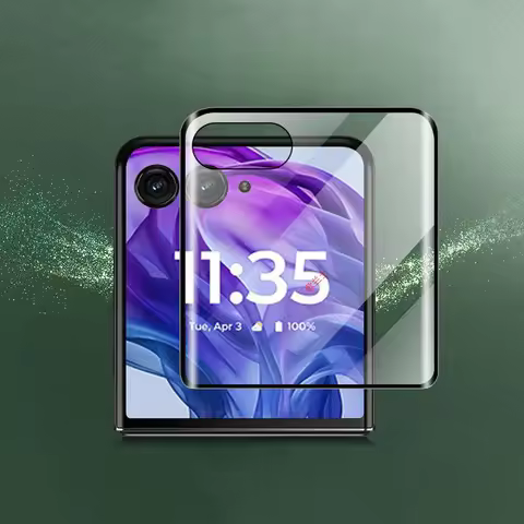 For Motorola Moto Razr 50 Ultra 50s Razr+ 2024 Razr50 3D Curved Tempered Glass Screen Protector Clea