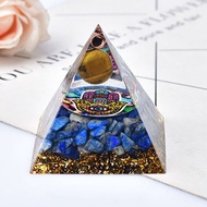 Crystal Ball Pyramid 5cm Crystal Stone Chakra Reiki Crystal Medicine Ore Mineral