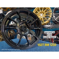 RAYS K8 ZE40 16INC SPORT RIM BARU MYVI ALZA JAZZ VIOS