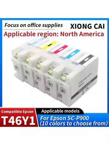 T46Y T46Y1 T46A2 T46Y3 T46Y4 T46Y5 T46Y6 T46Y7 T46Y8 T46Y9 T46YD Pigment Ink Cartridge With chip Com