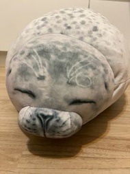 海豹抱枕 海豹玩偶 大阪海遊館