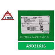 A9D31616 Acti 9 iDPN N Vigi - RCBO - 1P+N - 16A - C Curve - 6000A - 30mA - type AC
