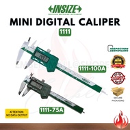INSIZE Mini Digital Caliper 1111-75A (75mm 3" /100mm 4") 1111-100A (0-100mm/0-4")