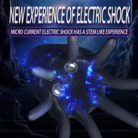 LILO Electric 10 Vibration Frequencies Vibrator 8D Surround Strong Wrapping Sensation Octopus Hand M