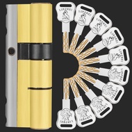 8 keys lock replacement C Grade Security entrance door lock cylinder knob cylinder defiant double cy