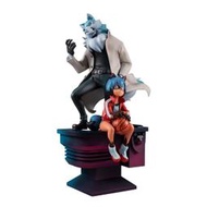 栗特小舖【JP14878】MegaHouse 動物新世代 BNA 影森滿 & 大神士郎 約250mm 日空 日版