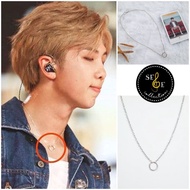 KIM NAMJOON RING NECKLACE KIM SEOKJIN KIM TAEHYUNG / RM JIN V BTS FTEE PHOTOCARD