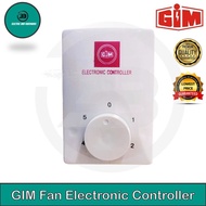 GIM Electronic Fan Regulator Switch 5 Speed Controller Ceiling Fan Controller Kipas Dinding Controll