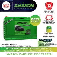125D31L (NX120-7L) Amaron HILIFE PRO Car Battery DIESEL | Ultimate 4x4 | FORD, MITSHIBUSHI, HYUNDAI, MADZA | Bateri n70z
