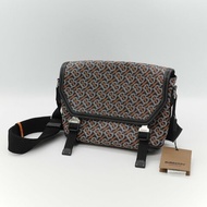 Burberry 巴寶莉 TB Print 經典印花 帆布 小牛皮 斜背 郵差包