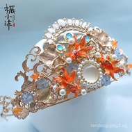 Xiao Mo Xian Fish Hair Crown diy Material Kit for DIY Ancient Style Hairpin Koi Hair Accessories Han