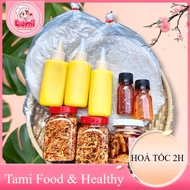 [LOẠI NGON] Bánh tráng phơi sương 300g muối tép hành phi 200g bơ 300g hủ tóp mỡ tặng kèm 2 chai sốt