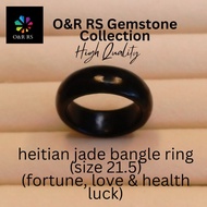 O&R RS heitian jade bangle ring(s21.5)