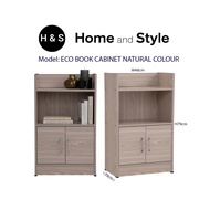 Bookcase with Storage (Wooden Book Storage Cupboard Cabinet) Shelves &amp; Racks by HOME AND STYLE