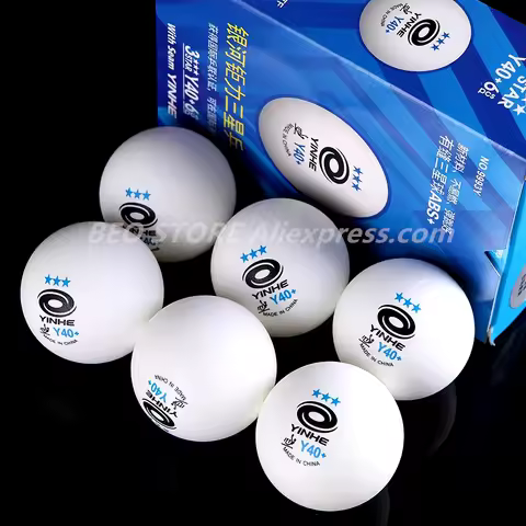 60 balls YINHE 3-star Y40+ H40+ ABS New Material Plastic ITTF Approved YINHE Table Tennis Ball Ping 