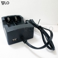 Sạc Pin Li-Ion 18650 16340 14500 26650 Cho Đèn Pin Siêu Sáng Quạt Mini 3 Tốc Độ...