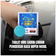 Tablet Biru Sabun Cairan Pembersih Kaca Wiper Mobil| Packing per 1 Pcs