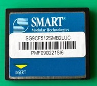 SMART SG9CF512SMB2LUC 512MB 工業級 CF卡