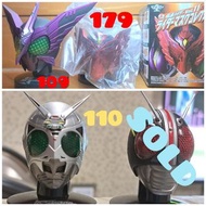 Bandai 幪面超人頭像Kamen rider假面騎士, 拉打, masked rider selection head, OOO 紫龍, 鳳凰(全新), 只得番Shadow Moon, 影月. S