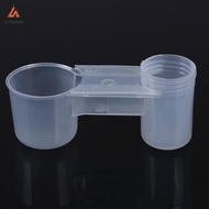 Plastic Pet Bird Drinker Feeder Water Bottle Cup cat Chicken Pigeon