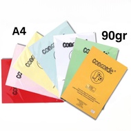 Concorde Paper A4 90g - Contents 20 Sheets per Color A4 Color Paper