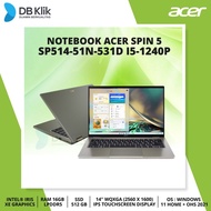 ready! NOTEBOOK ACER Spin 5 SP514-51N-531D I5-1240P 16/512 WIN11+OHS