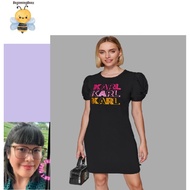 B1377 : KARL LAGERFELD KARL X3 T-SHIRT DRESS