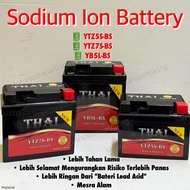 BATERI BATTERI BATTERY MOTOR SODIUM YTZ5S YB5L YB5 YTZ7S  Y15 Y15ZR LC135 AVANTIZ SOLARIZ RS150 NVX 