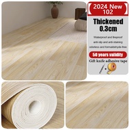 DUBOR Linoleum flooring makapal Waterproof and fireproof linoleum design flooring Suitable for Offic