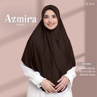 RN HIJAB - Azmira series - BERGO SIZE XL | INSTANT HIJAB | PREMIUM JERSEY | SYAR'I HIJAB
