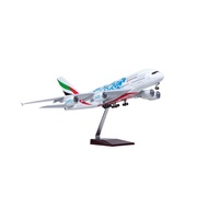 Metal Airplane Model 1:160 Emirates Dubai Expo 2020 Airbus A380