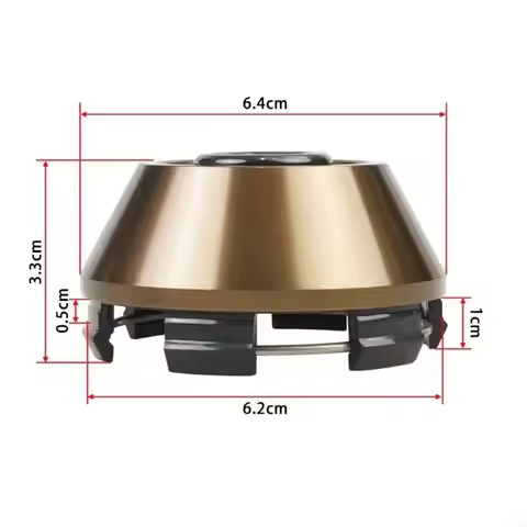 N0HF Professional 61mm Hub Covers Wheel Center Caps for CE28 SE37 Easy Installation