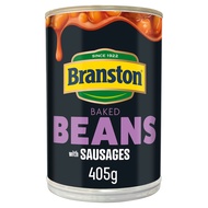 Baked beans with sausages 405g - Branston