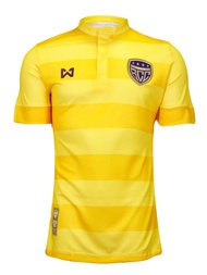 WARRIX เสื้อฟุตบอลพิมพ์ริ้ว สโมสรบีซีซี FC WA-16BCFC-51M-เหลือง-YY