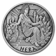 Tuvalu Gods of Olympus Silver Coin 1oz - Hera