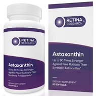 Natural Astaxanthin Eye Vitamin 10mg - Supplements to Support Eye Health - Up to 90 Times Stronger T