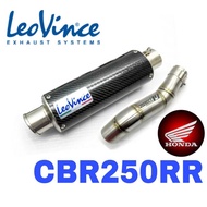 Exhaust Honda CBR250RR Slip on Piping Stainless Steel Muffler LeoVince Motor Accessories CBR 250 RR 