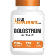 BulkSupplements.com Colostrum Capsules - Colostrum Supplement, from Bovine Colostrum - Gluten Free, 