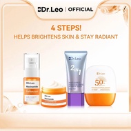 Dr.Leo Multi-effect Whitening  4 Pcs Skincare Set With 377 Whitening Face cream+377 Whitening Serum+