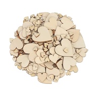 Set 100 Miếng Gỗ Lục Giác Bằng Gỗ Plywood Dày 3mm Size 12345cm