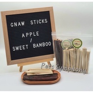 [SG Stock] Apple/ Sweet Bamboo Gnaw Sticks
