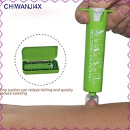 [chiwanji4x] Bug Bite Suction Tool First Aid Lightweight Snake Bite Kit Bee Bite Relief for Travel H