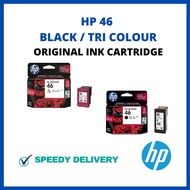 🔥READY STOCK🔥 HP46 BLACK/TRI COLOR INK ADVANTAGE CARTRIDGE HP46 INK